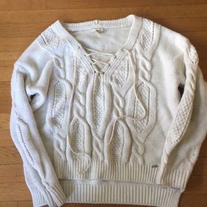 Forever 21 L white sweater